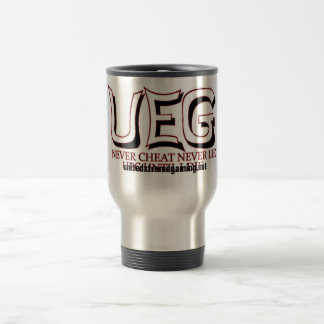 ueg ljuger aldrig slogantravel mug resemugg