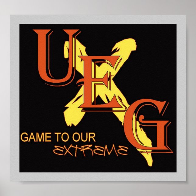 UEG Slogan Poster (Framsidan)