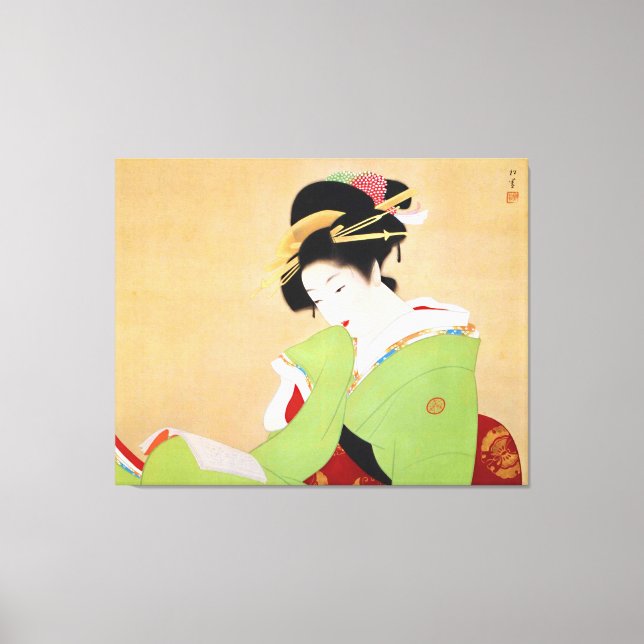 Uemura Shoen art Canvastryck (Framsida)