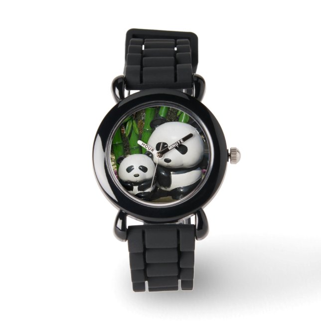 Ueno Zoo Panda Sign Armbandsur (Framsida)