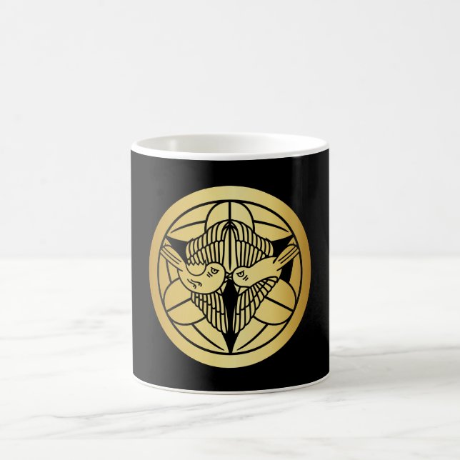 Uesugi Kenshin Japanska familjeklister Kaffemugg (Center)