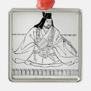 Uesugi Kenshin Julgransprydnad Metall