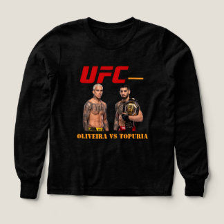 UFC, Oliveria vs Topuria Camiseta para gurreros T Shirt