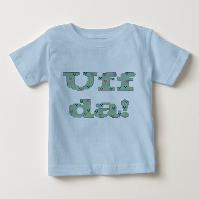 Uff da! Begynna skjorta T Shirt (Framsida)