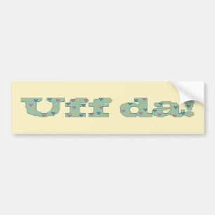 Uff da! Bildekal