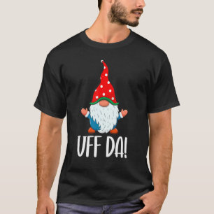 Uff Da Cute Svenska Gnome-julfamiljen Matchin T Shirt