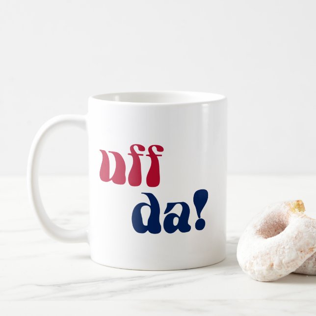 Uff Da Kaffemugg (Med munk)