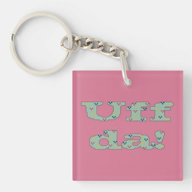 Uff da! Keychain (Framsidan)