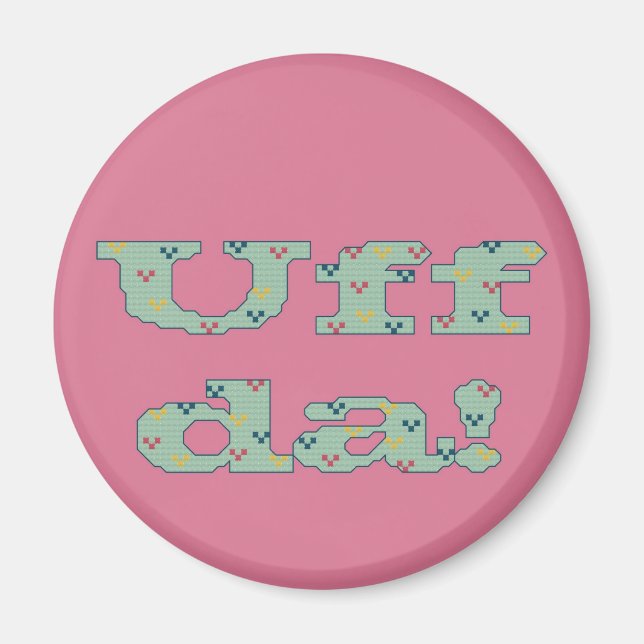 Uff da! Magnet (Framsidan)