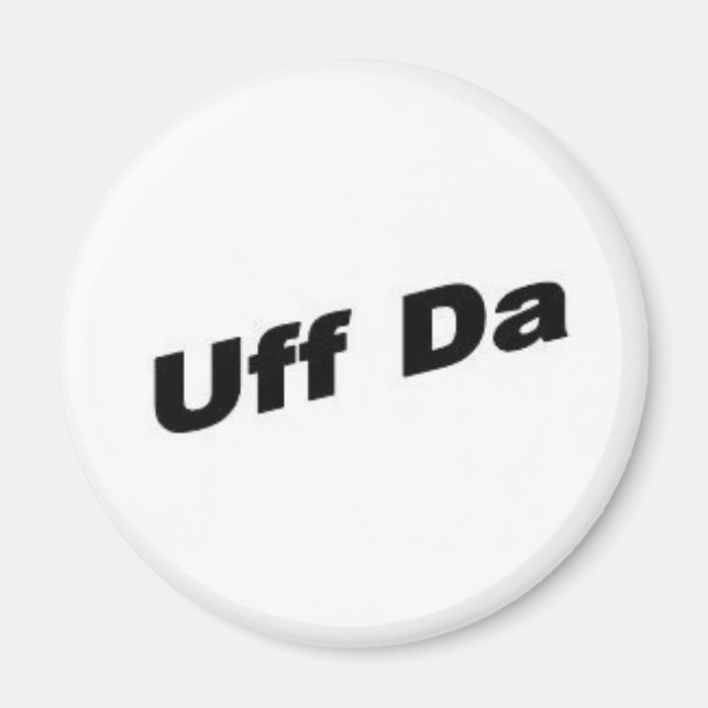 Uff Da Magnet (Framsidan)