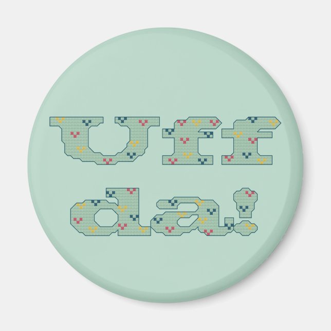 Uff da! Magnet (Framsidan)