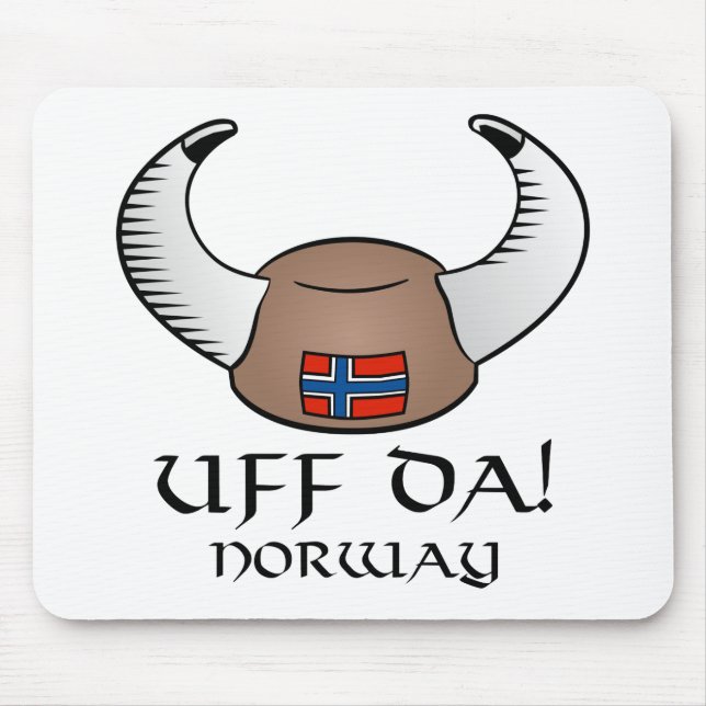 Uff Da! Norge Musmatta (Framsidan)