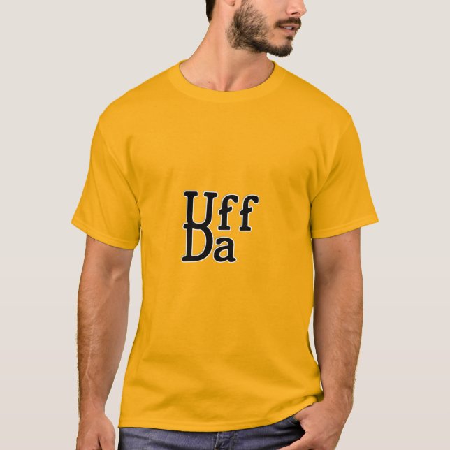 Uff Da T Shirt (Framsida)