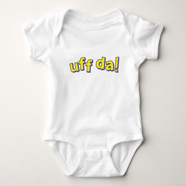 Uff Da T Shirt (Framsida)