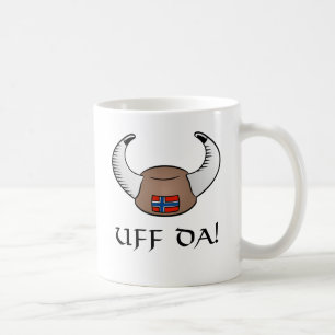 Uff Da! Viking hatt Kaffemugg