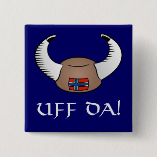 Uff Da! Viking hatt Knapp