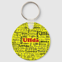 Uffda Keychain