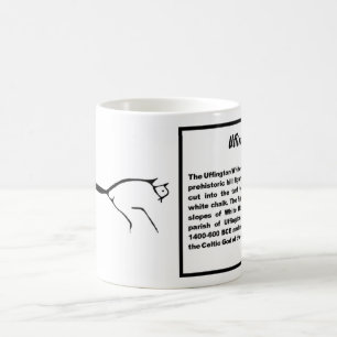 Uffington hästmugg kaffemugg