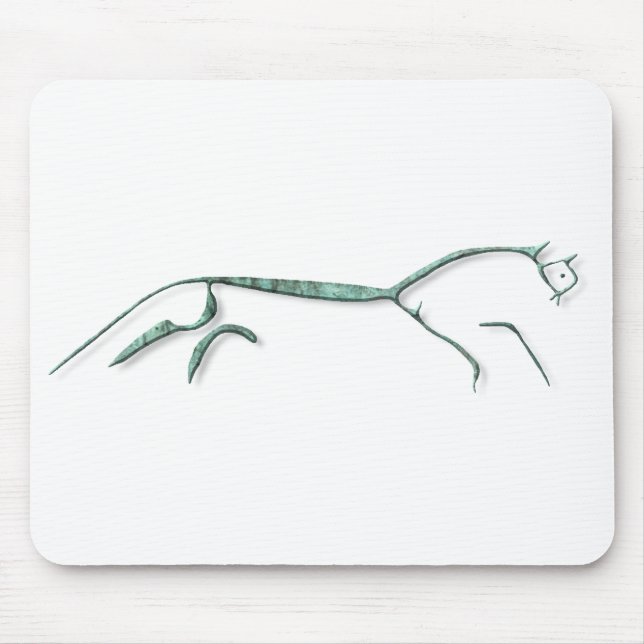 Uffington Horse Copper mousepad Musmatta (Framsidan)