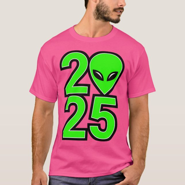 Ufo 2025 t shirt (Framsida)