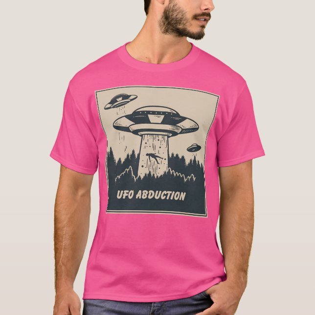 Ufo Abduction T Shirt (Framsida)