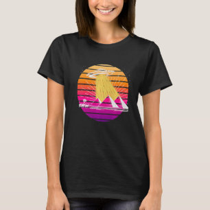 Ufo Alien Abduction Pyramids Ancient Egypten Vinta T Shirt