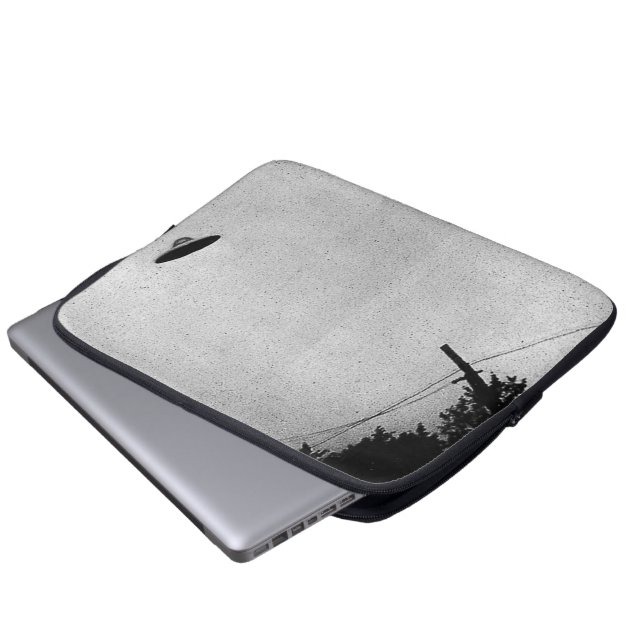 UFO Alien Extraterrestrial Spacecraft Top Secret Laptop Fodral (Framre botten)