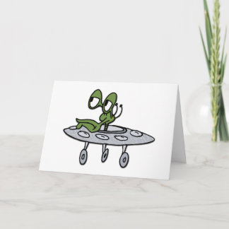 UFO & Alien Helgkort
