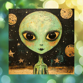 UFO Alien Magnet
