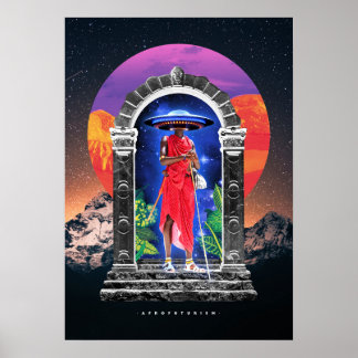 Ufo Alien Poster UfoSpace