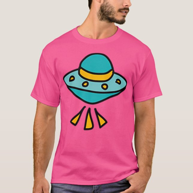 Ufo alien Shirt Ufo Shirt Alien Gift Alien T Shir (Framsida)
