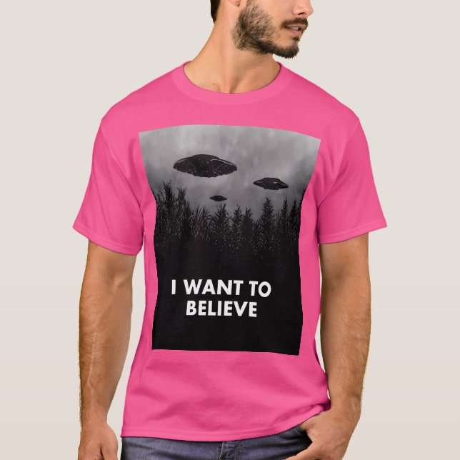 Ufo Alien T Shirt (Framsida)