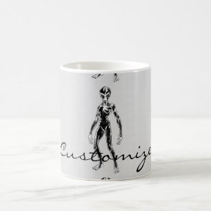 UFO Alien Thunder_Cove Kaffemugg