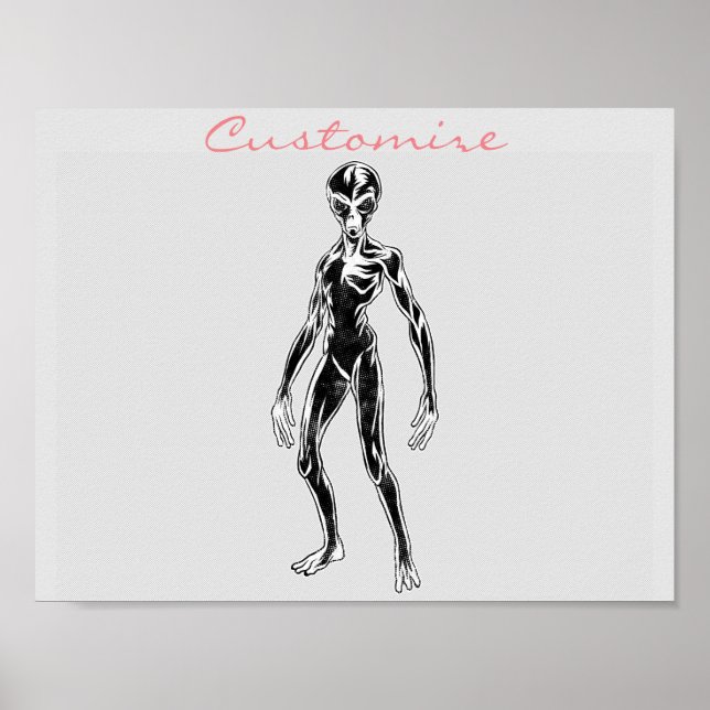 UFO Alien Thunder_Cove Poster (Framsidan)