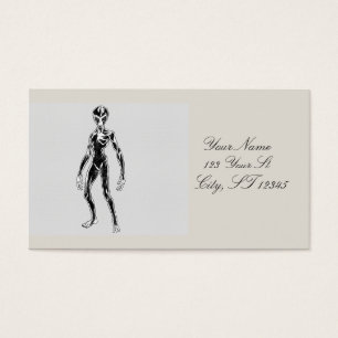 UFO Alien Thunder_Cove Visitkort