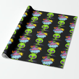 Ufo-animering Presentpapper