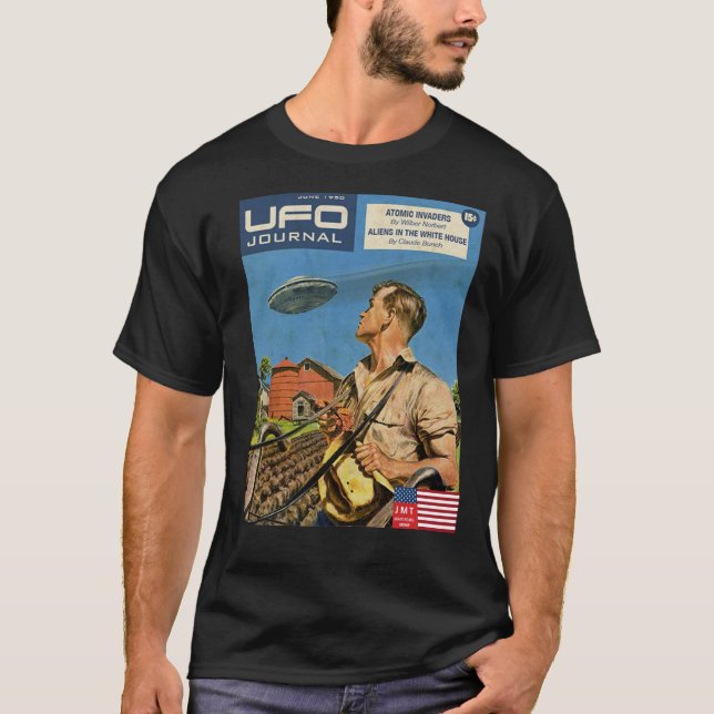 UFO ÄR REAL T-Shirt (Framsida)