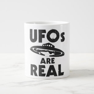 UFO ÄR VERKLIGA JUMBO MUGG