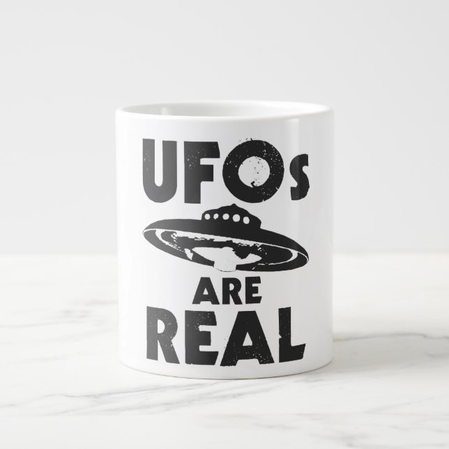 UFO ÄR VERKLIGA JUMBO MUGG (Framsidan)