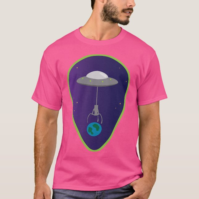 Ufo Arcade T Shirt (Framsida)