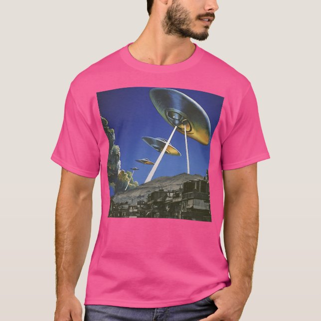 Ufo Atack T Shirt (Framsida)