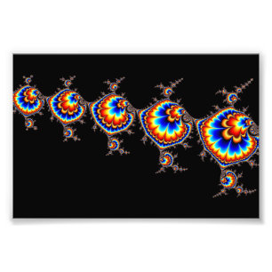 Ufo Attack - Fractal Art Fototryck