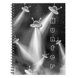 UFO-attack på Merkurius - Science Fiction Anteckningsbok