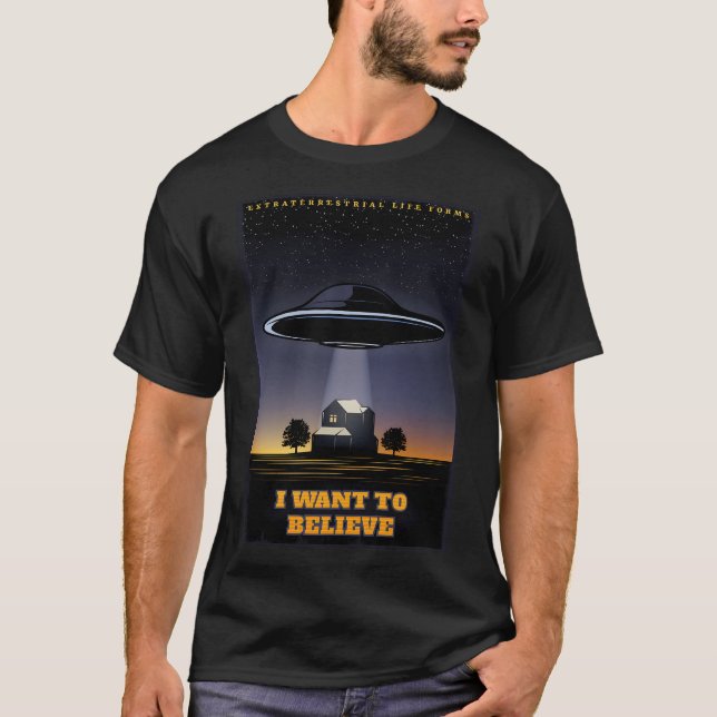 Ufo Attack T Shirt (Framsida)