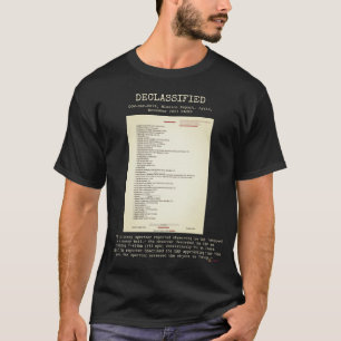 UFO - Avklassificerat DOW-UAP-D074, M.R,SYRIA NOV2 T Shirt