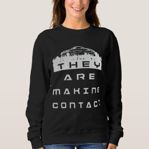 Ufo Believers Alien Contact Extraterrestrial Yttre T Shirt