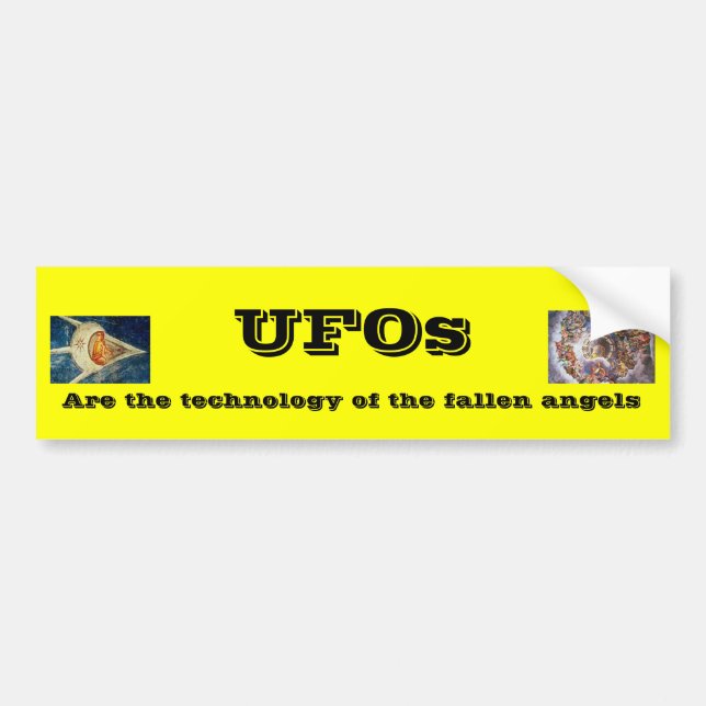 UFO BILDEKAL (Framsidan)