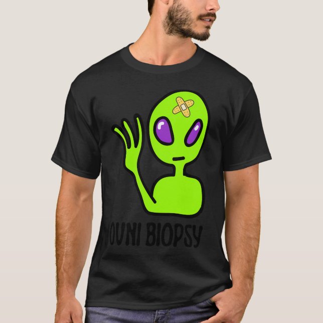 Ufo Biopsy T Shirt (Framsida)