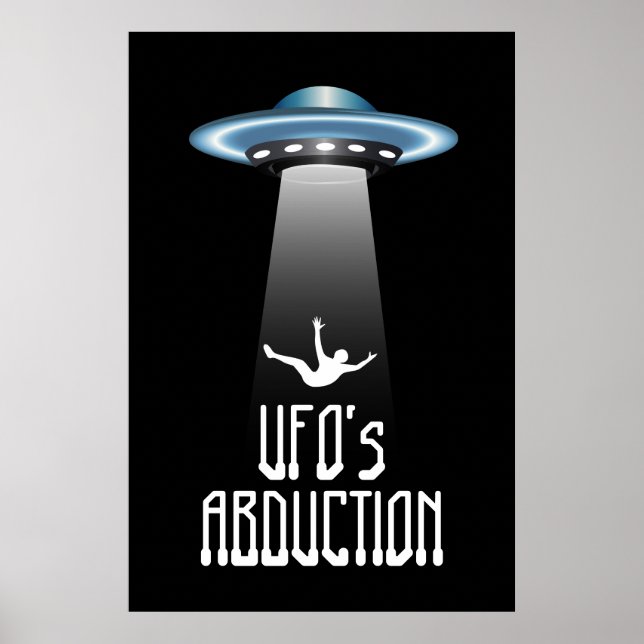 UFO-bortförande Poster (Framsidan)