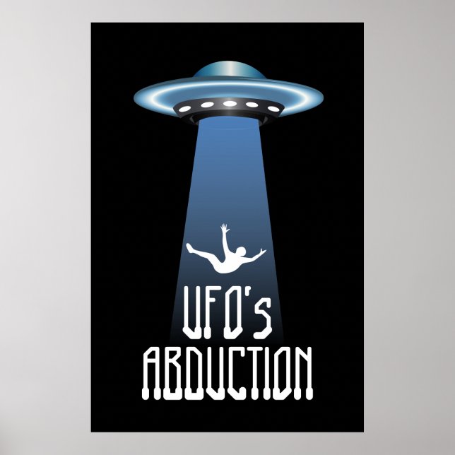 UFO-bortförande Poster (Framsidan)